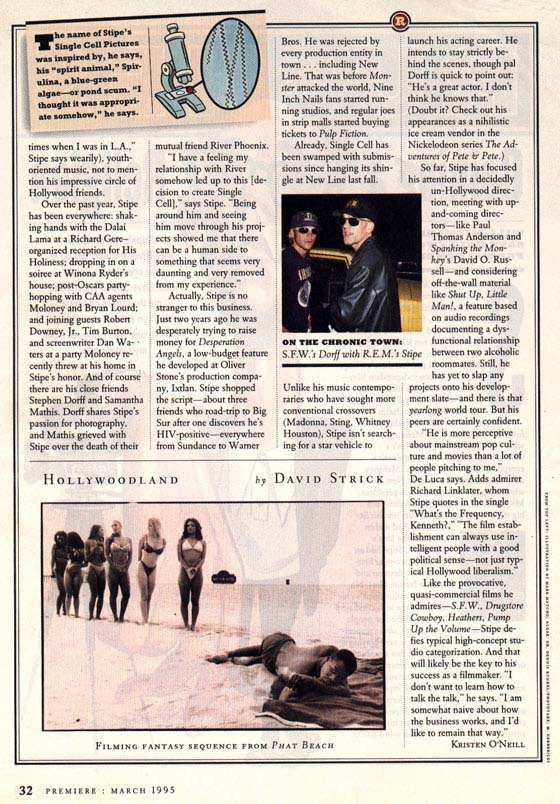 article about mr stipe